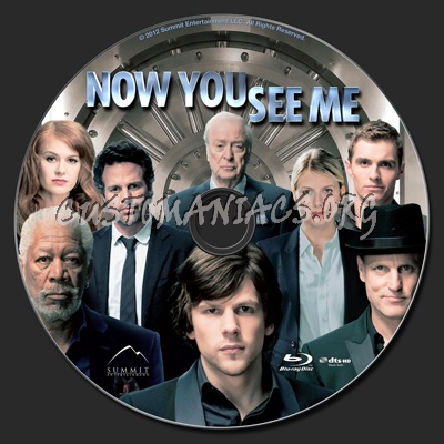 Now You See Me blu-ray label