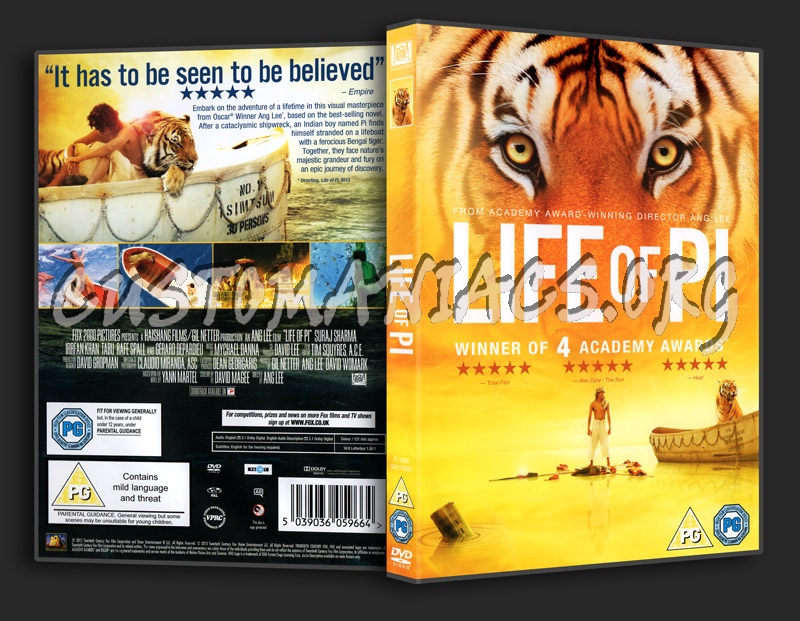 Life of Pi dvd cover