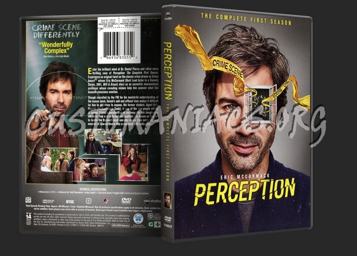 Perception Season 1 dvd cover