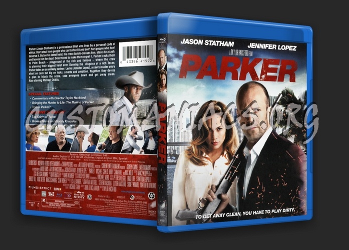 Parker blu-ray cover