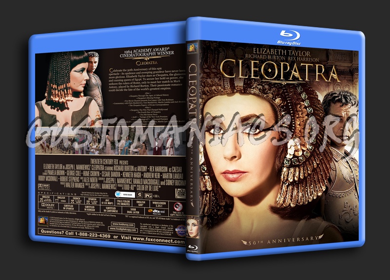 Cleopatra blu-ray cover