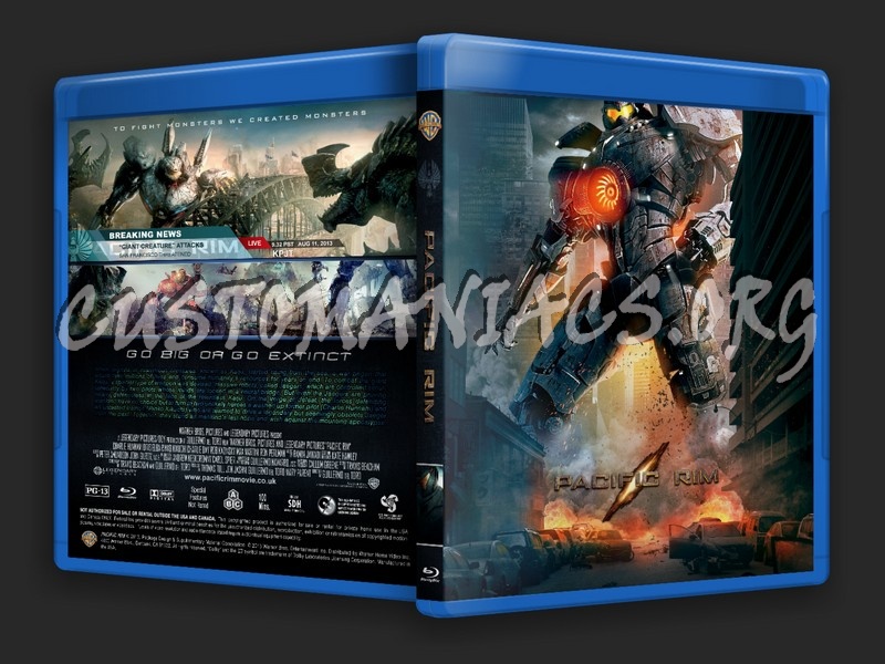 Pacific Rim blu-ray cover