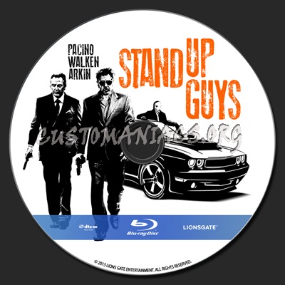 Stand Up Guys blu-ray label