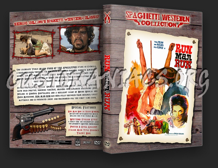 Spaghetti Western Collection - Run Man Run dvd cover