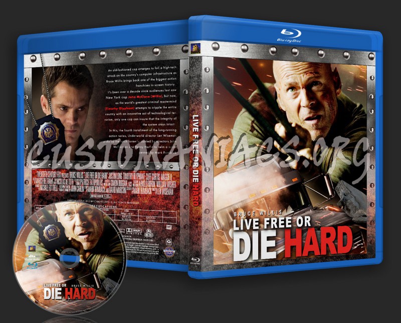 Live Free Or Die Hard blu-ray cover