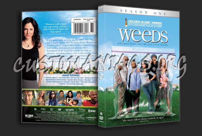 Weeds Season 1 dvd cover
