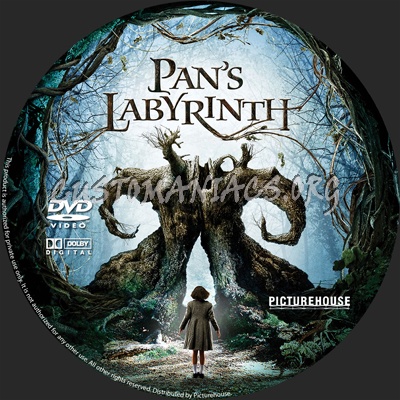 Pan's Labyrinth dvd label