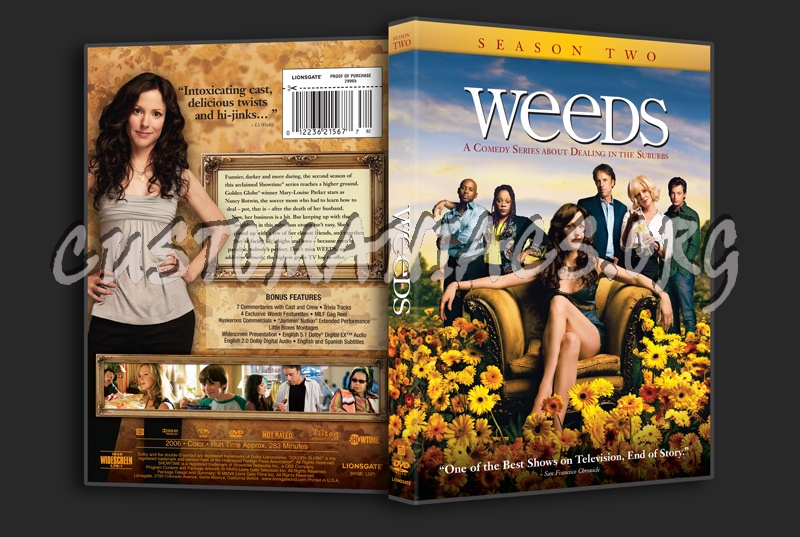 Weeds Season 2 dvd cover