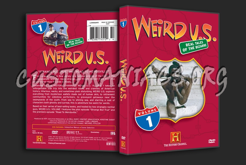Weird US Volume 1 dvd cover
