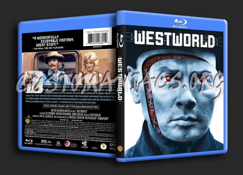 Westworld blu-ray cover