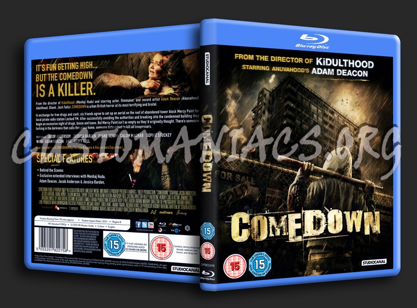 Comedown blu-ray cover