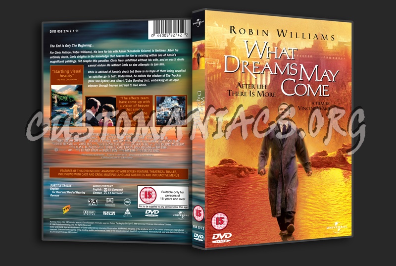 What Dreams May Come dvd cover