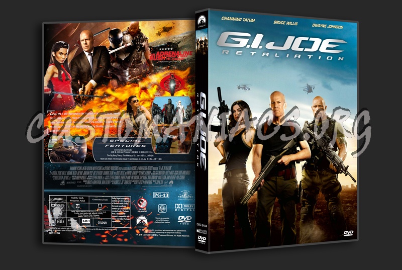 G.I. Joe: Retaliation dvd cover