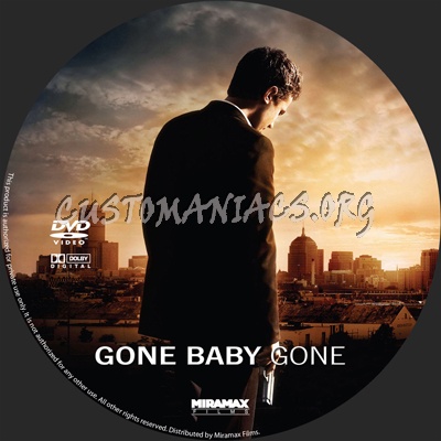 Gone Baby Gone dvd label