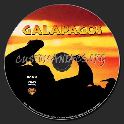 Galapagos dvd label