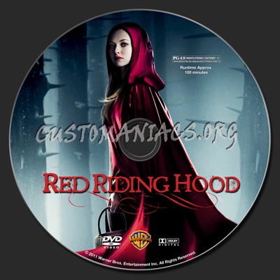 Red Riding Hood (2011) dvd label
