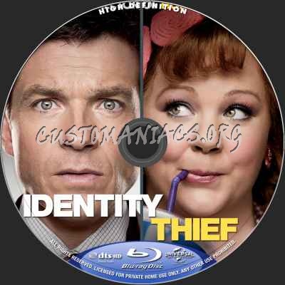 Identity Thief blu-ray label