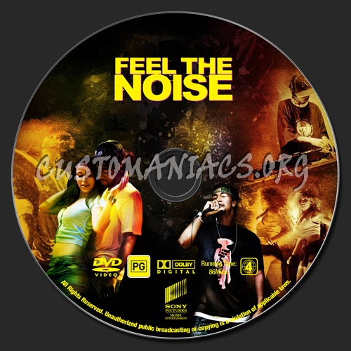 Feel The Noise dvd label