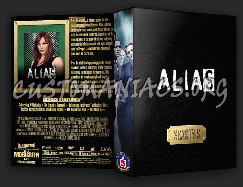 Alias Covers dvd cover