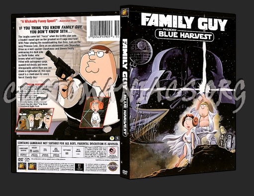 Family Guy Presents Blue Harvest dvd cover