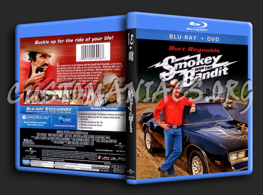 Smokey and the Bandit blu-ray cover