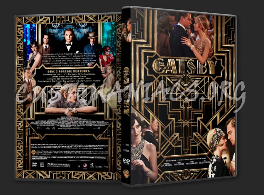 The Great Gatsby dvd cover