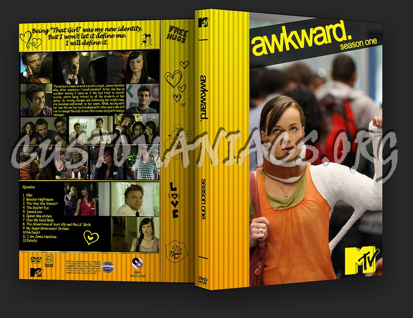 Awkward - Season 1-2 dvd cover