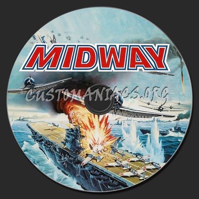 Midway (1976) blu-ray label