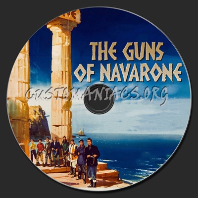 The Guns of Navarone (1961) dvd label