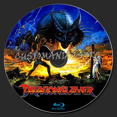Dragonslayer (1981) blu-ray label