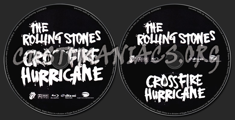 The Rolling Stones - Crossfire Hurricane blu-ray label
