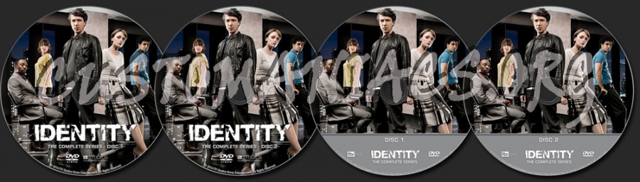 Identity - The Complete Series dvd label
