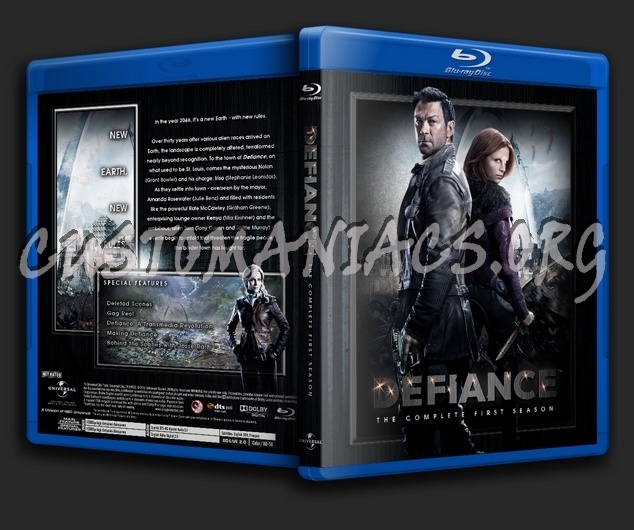 Defiance - Season 1 blu-ray cover