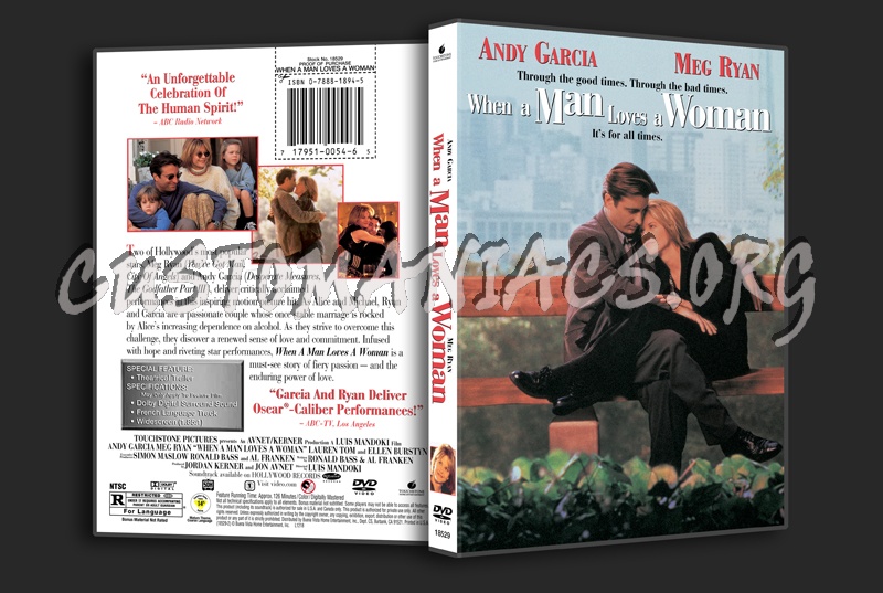 When A Man Loves A Woman dvd cover