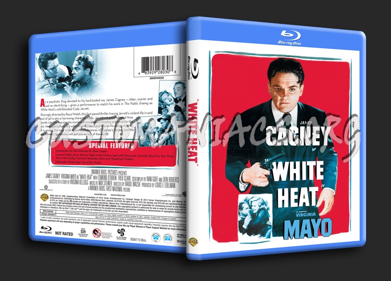 White Heat blu-ray cover