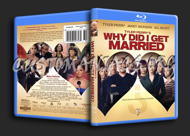 Why Did I Get Married blu-ray cover