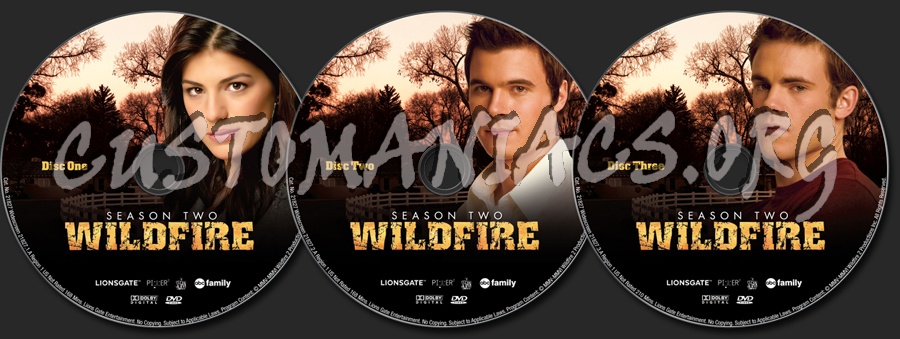 Wildfire Season 2 dvd label