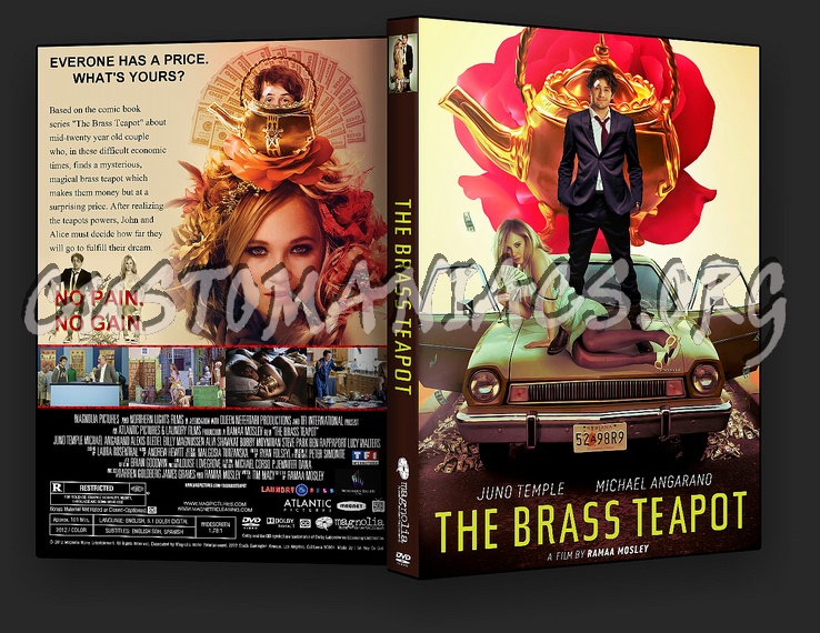 The Brass Teapot dvd cover