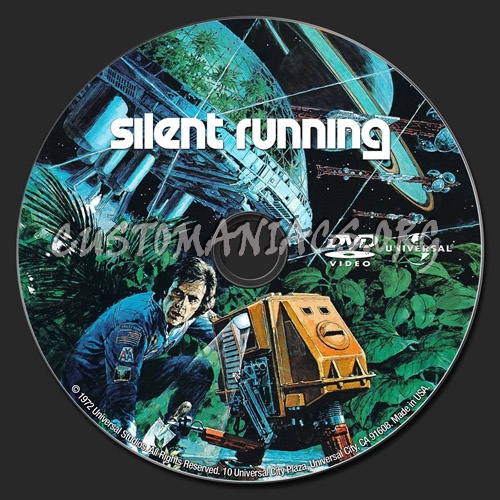 Silent Running dvd label