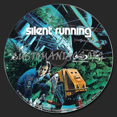 Silent Running blu-ray label