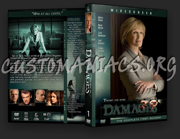 Damages dvd cover