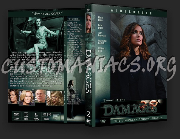 Damages dvd cover