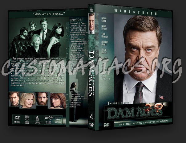 Damages dvd cover