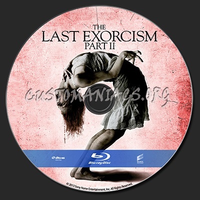 The Last Exorcism Part 2 blu-ray label