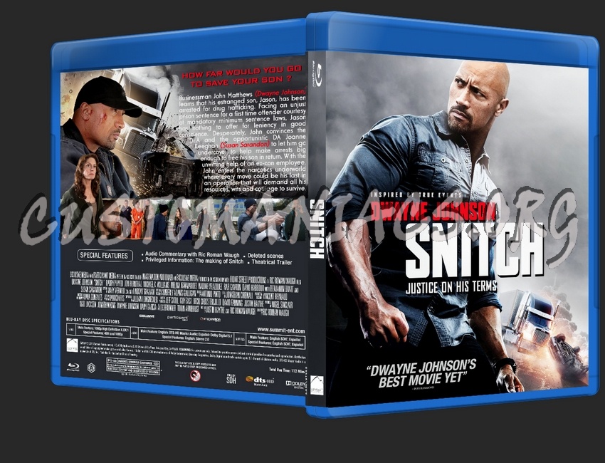 Snitch blu-ray cover