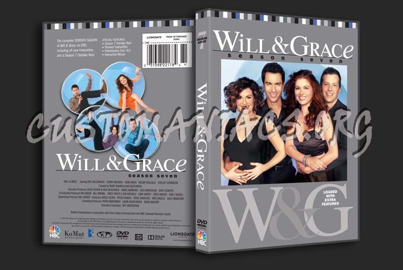 Will & Grace Season 7 dvd cover