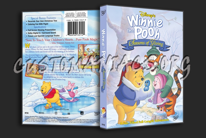 Winnie the Pooh Seasons of Giving dvd cover