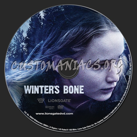 Winter's Bone dvd label