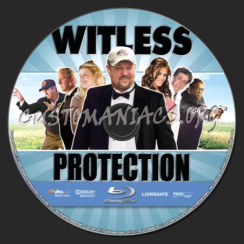 Witless Protection blu-ray label