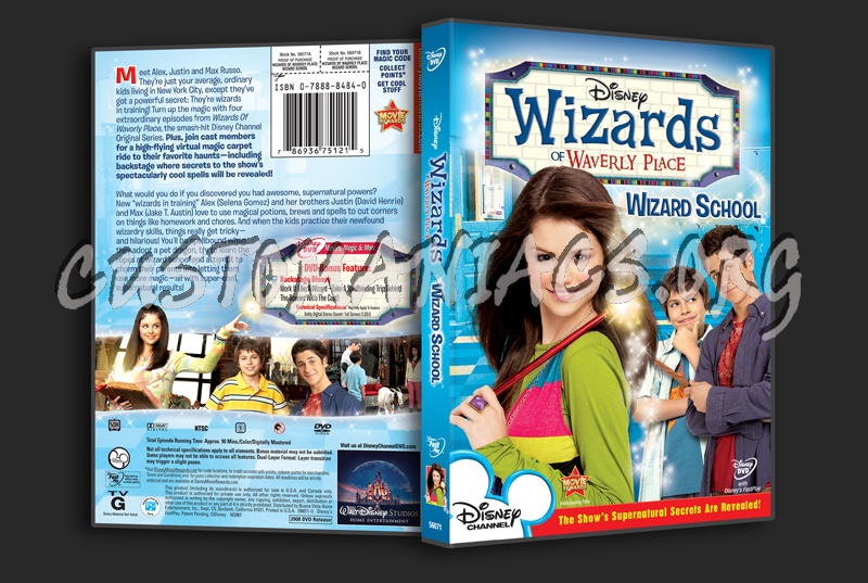Wizards of Waverly Place Wizard School dvd cover